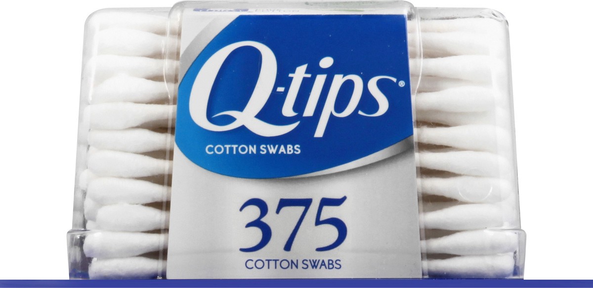 slide 7 of 9, Q-Tips Cotton Swabs Original, 375 Count, 375 ct