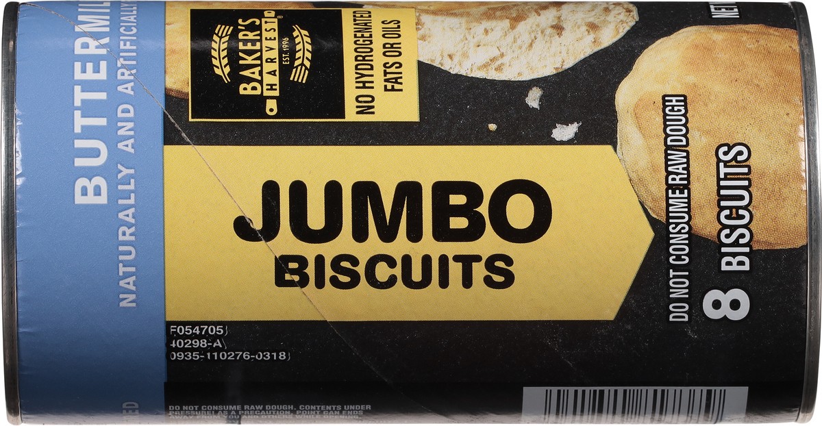 slide 8 of 9, Baker's Harvest Buttermilk Biscuits Jumbo 8 ea, 16 oz