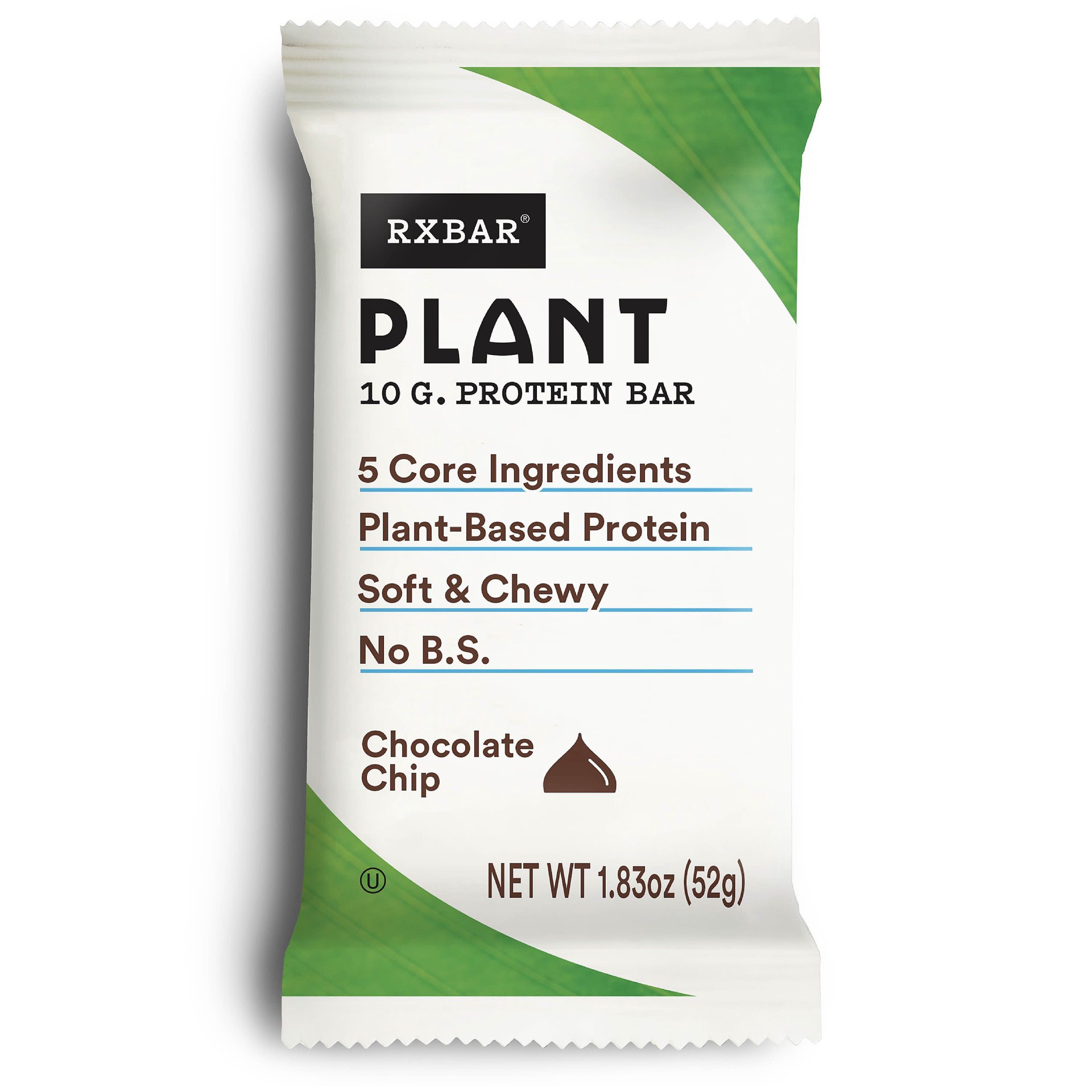 slide 2 of 2, RXBAR Protein Bars, Chocolate Chip, 7.32 oz, 4 Count, 1 ct