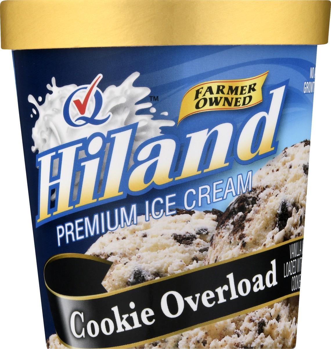 slide 10 of 13, Hiland Dairy Premium Cookie Overload Ice Cream 1 pt, 1 pint