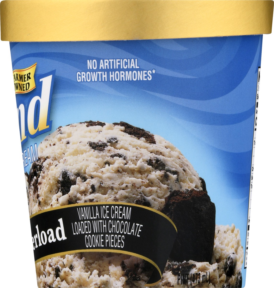 slide 3 of 13, Hiland Dairy Premium Cookie Overload Ice Cream 1 pt, 1 pint