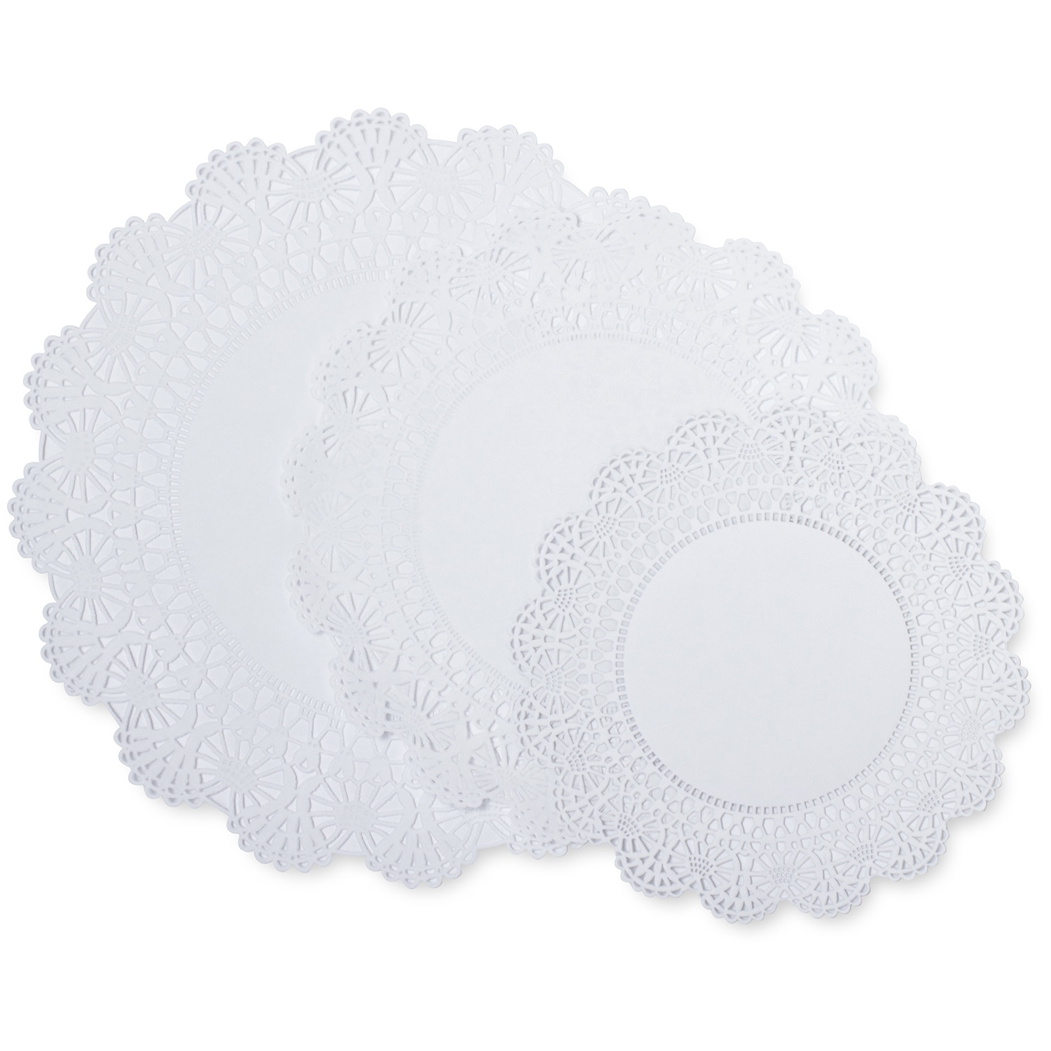 slide 1 of 1, Sur La Table Round Paper Doilies, 30 ct