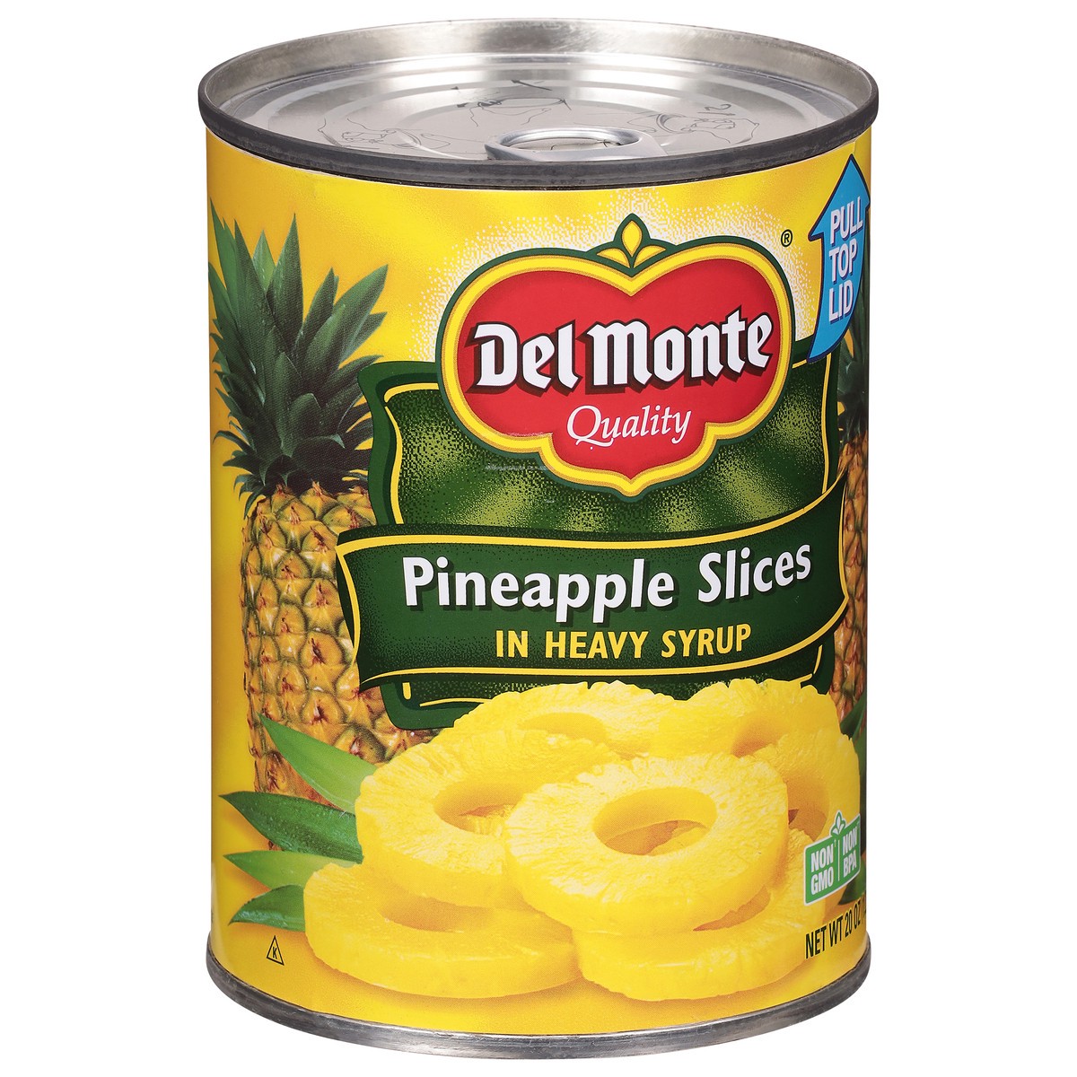 slide 9 of 9, Del Monte Pineapple Slice Heavy Syrp, 20 oz