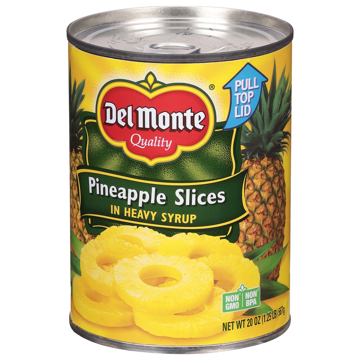 slide 7 of 9, Del Monte Pineapple Slice Heavy Syrp, 20 oz