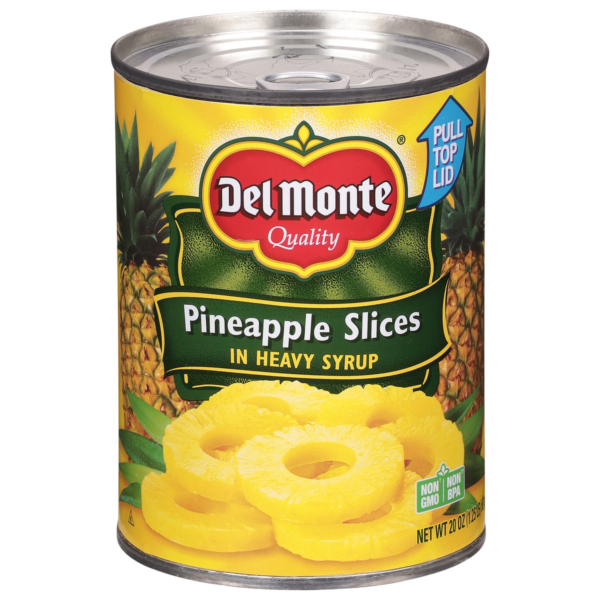 slide 1 of 9, Del Monte Pineapple Slice Heavy Syrp, 20 oz