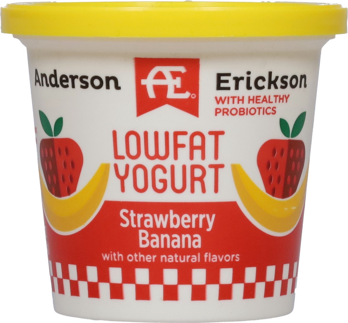 slide 5 of 9, Anderson Erickson Dairy Lowfat Strawberry Banana Yogurt 6 oz, 6 oz