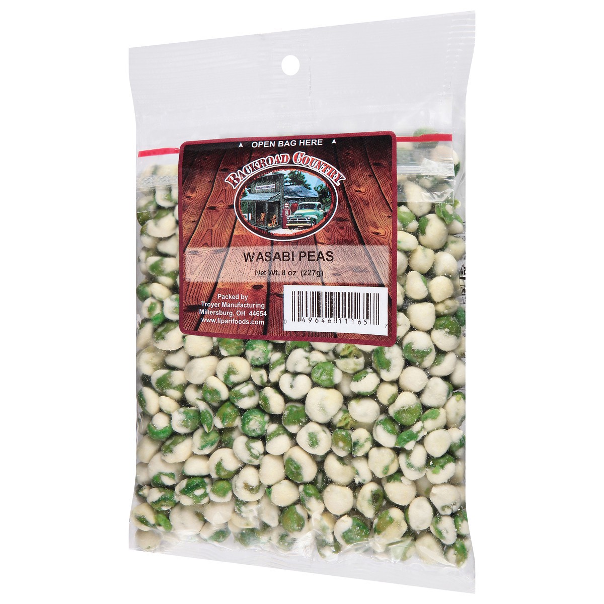 slide 14 of 14, Backroad Country Wasabi Peas 8 oz, 8 oz