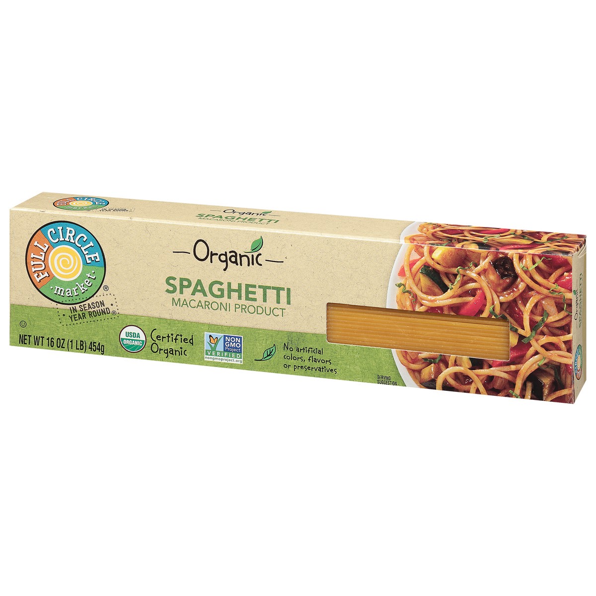 slide 8 of 9, Full Circle Market Organic Spaghetti 16 oz, 16 oz