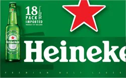 Heineken 18 Pack Original Beer 18 - 12 fl oz Bottles