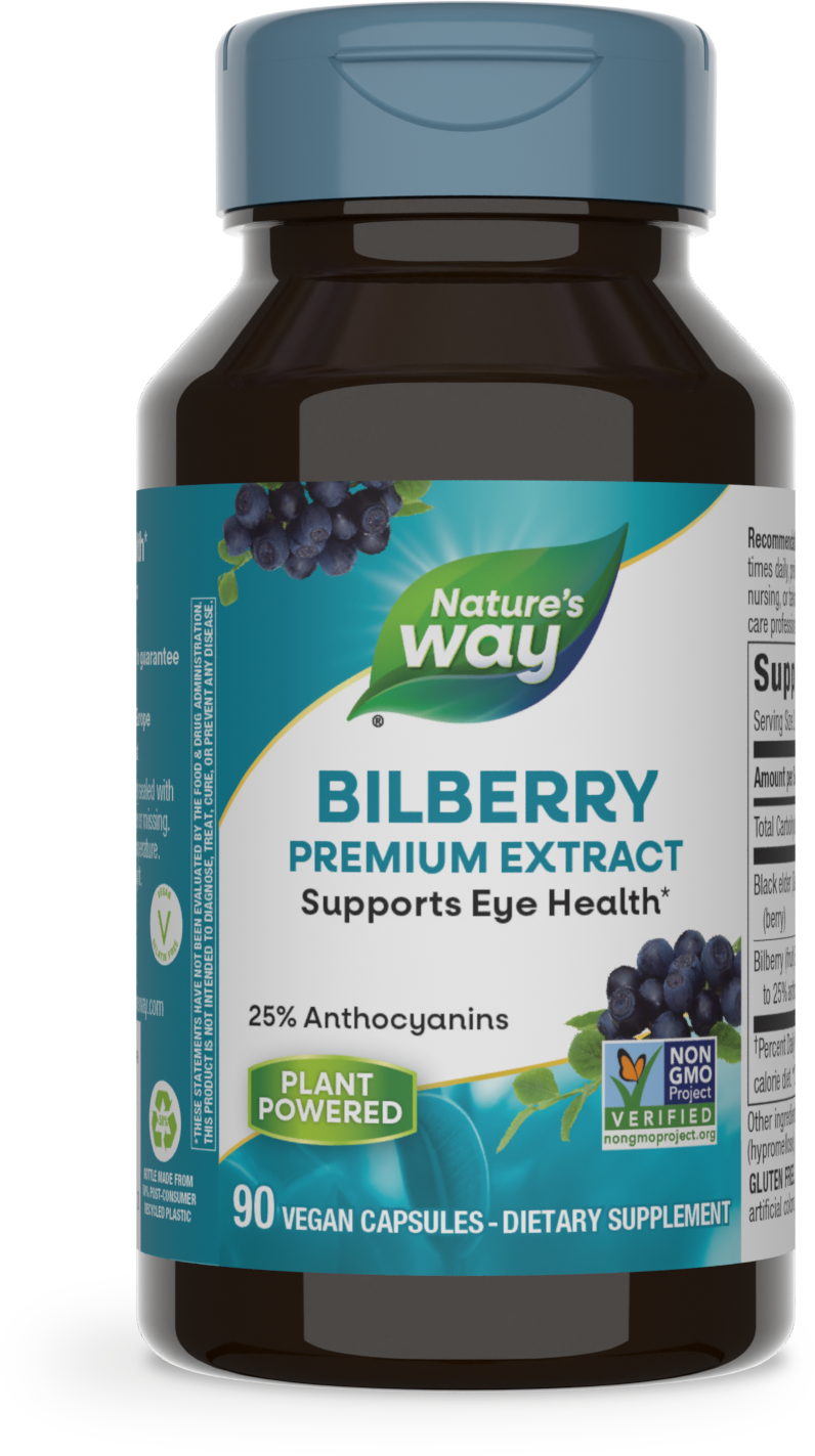 slide 1 of 4, Nature's Way Bilberry, 90 ct