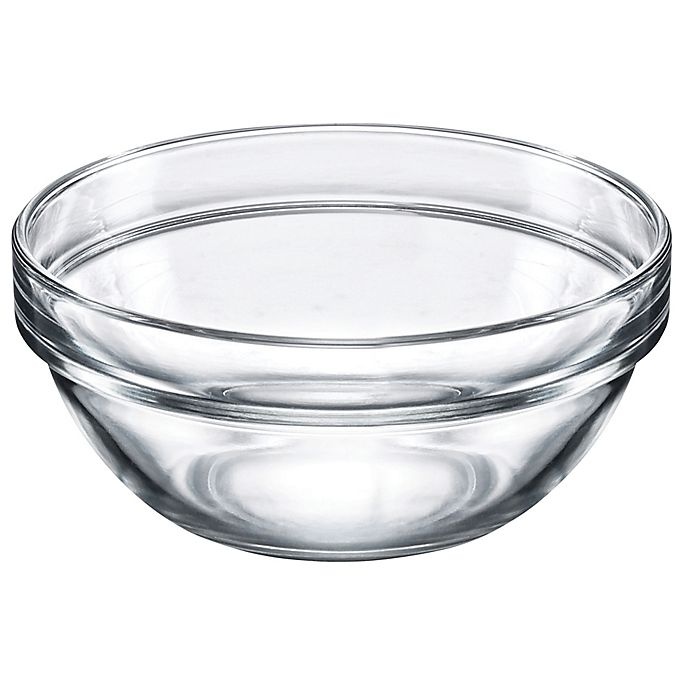 slide 1 of 1, Simply Essential Our Table Glass Mixing Bowl, 4.75 in