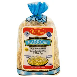 Bell-View Narrow Dutch Egg Noodles - 1 lb