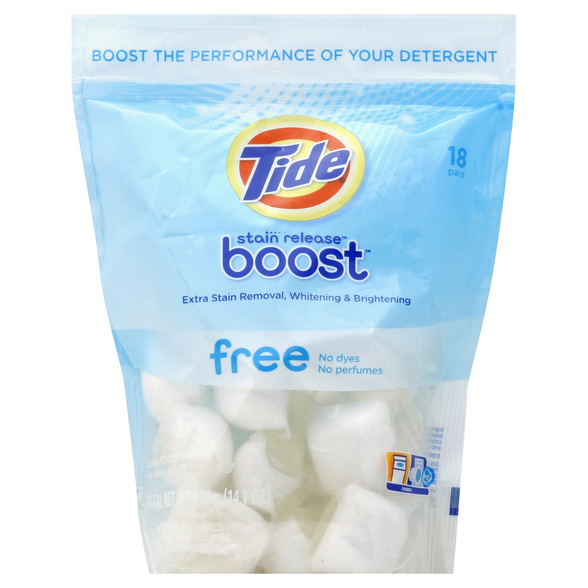 slide 1 of 1, Tide Boost, 18 ct