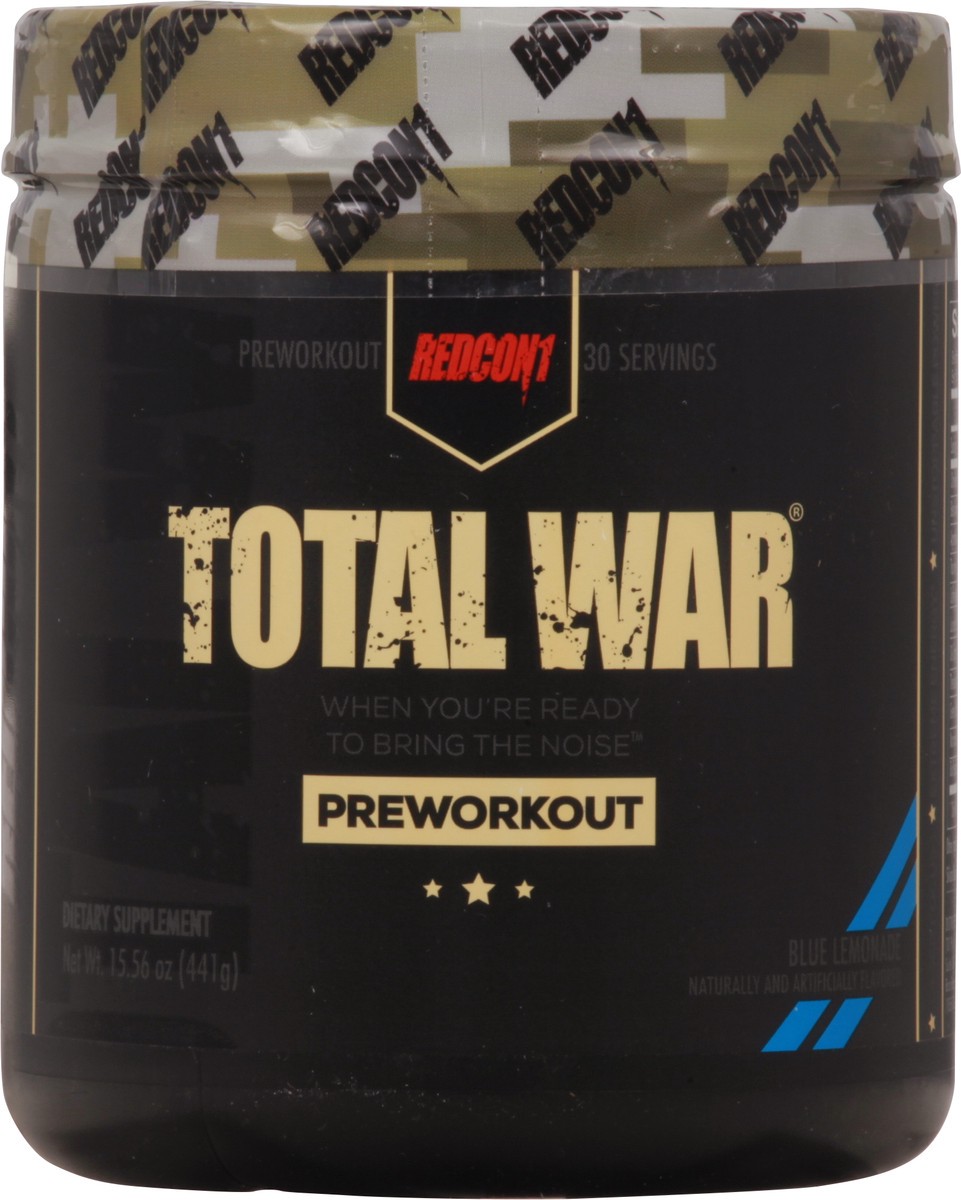slide 3 of 12, Total War Blue Lemonade Preworkout 15.56 oz, 15.56 oz