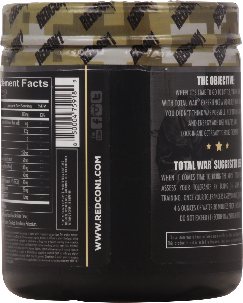 slide 9 of 12, Total War Blue Lemonade Preworkout 15.56 oz, 15.56 oz