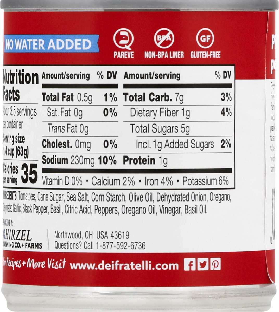 slide 5 of 9, Dei Fratelli Sauce Pizza, 8 oz