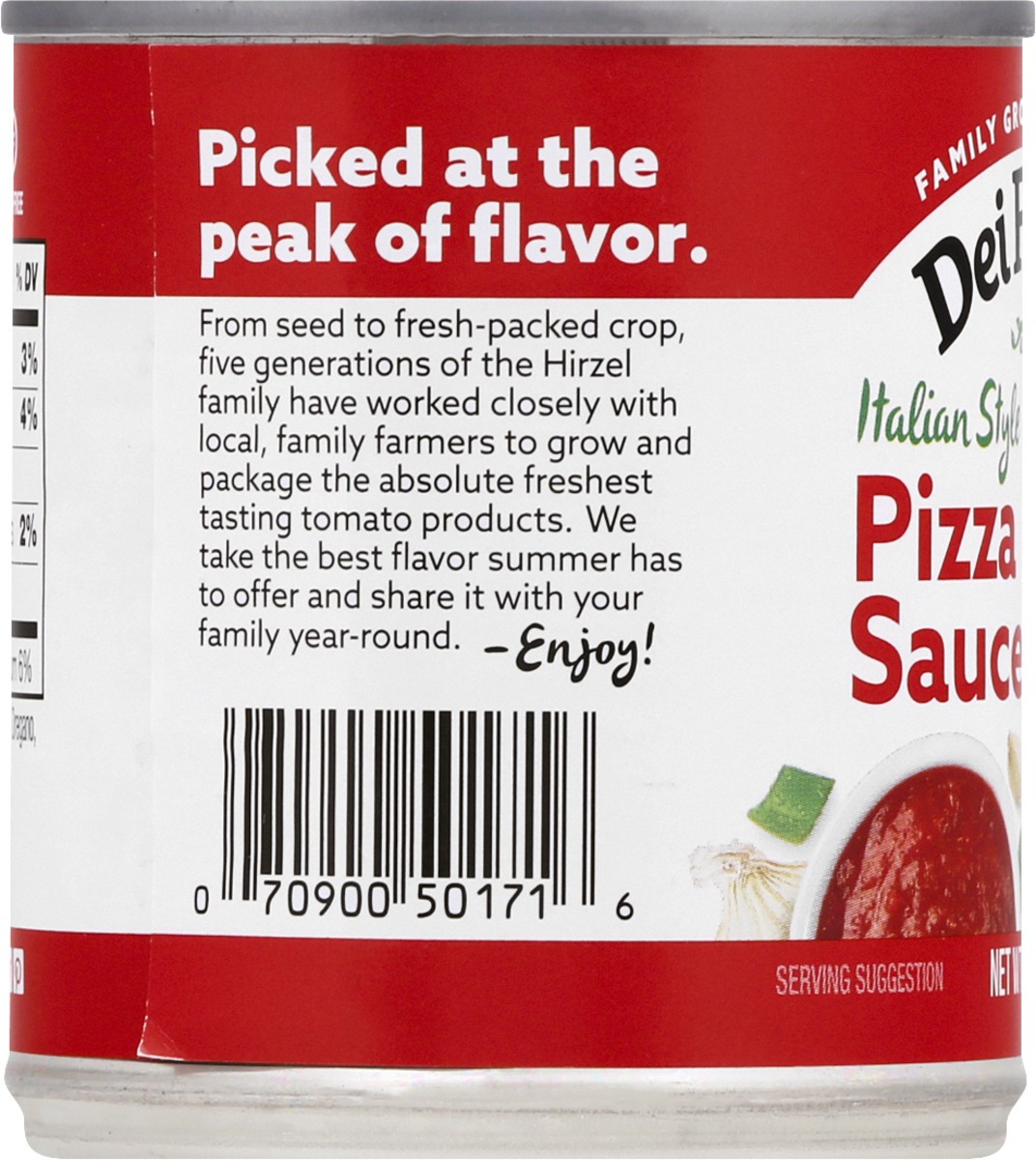 slide 7 of 9, Dei Fratelli Sauce Pizza, 8 oz