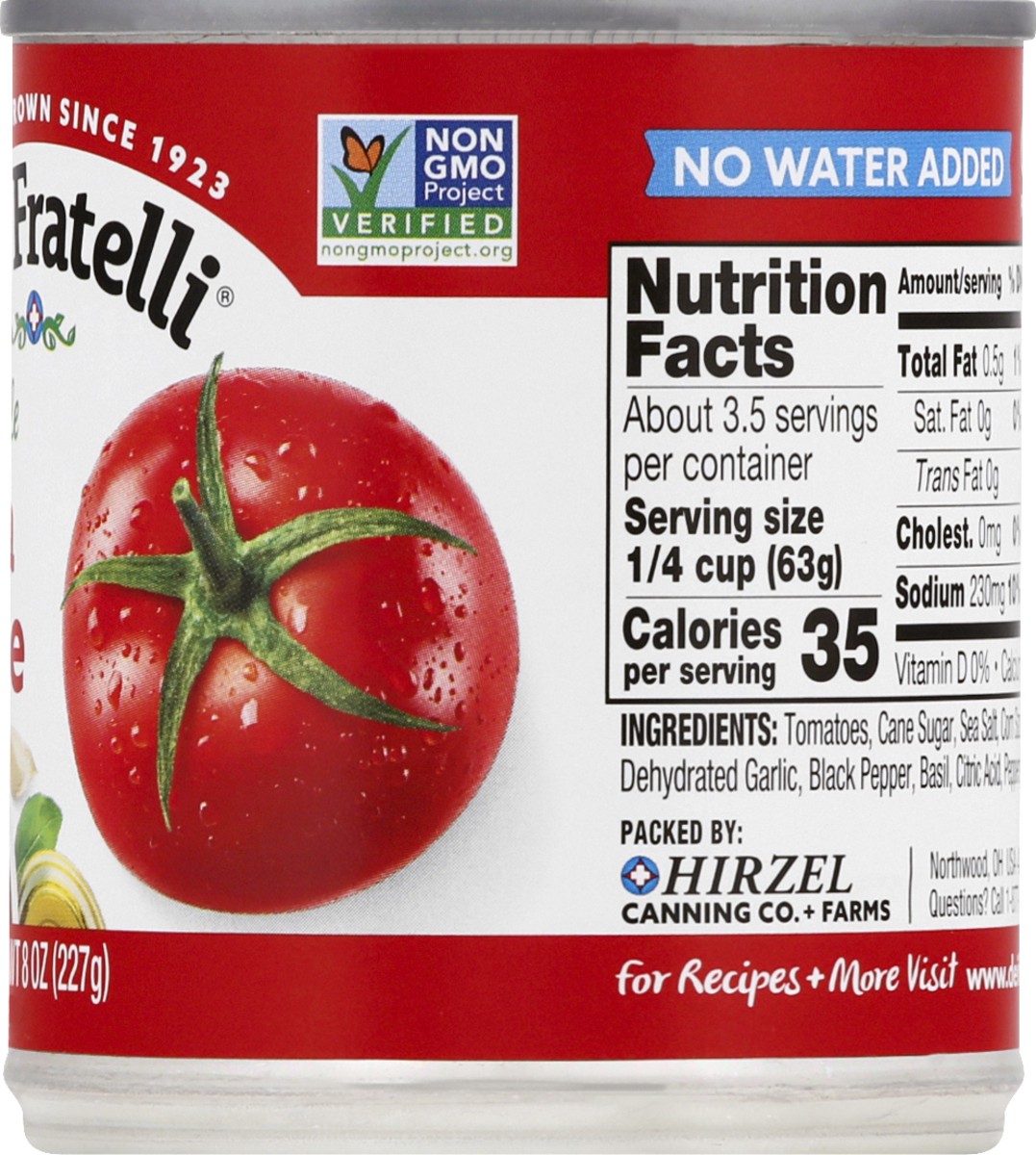 slide 8 of 9, Dei Fratelli Sauce Pizza, 8 oz