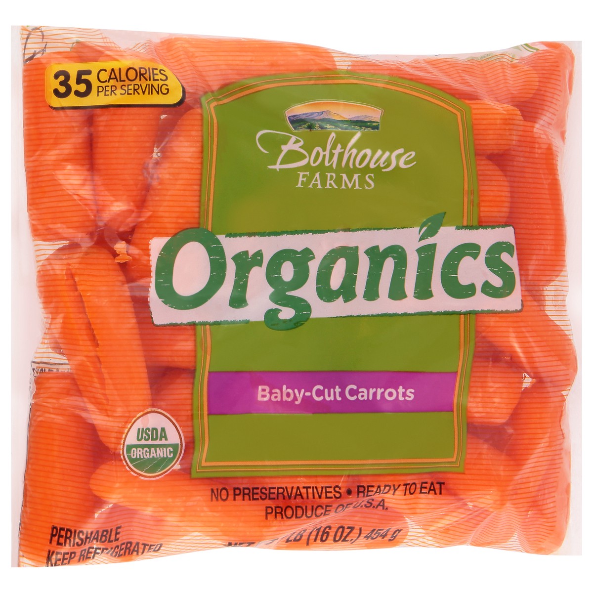 slide 7 of 12, Bolthouse Farms Organics Baby-Cut Carrots 1 lb, 1 lb