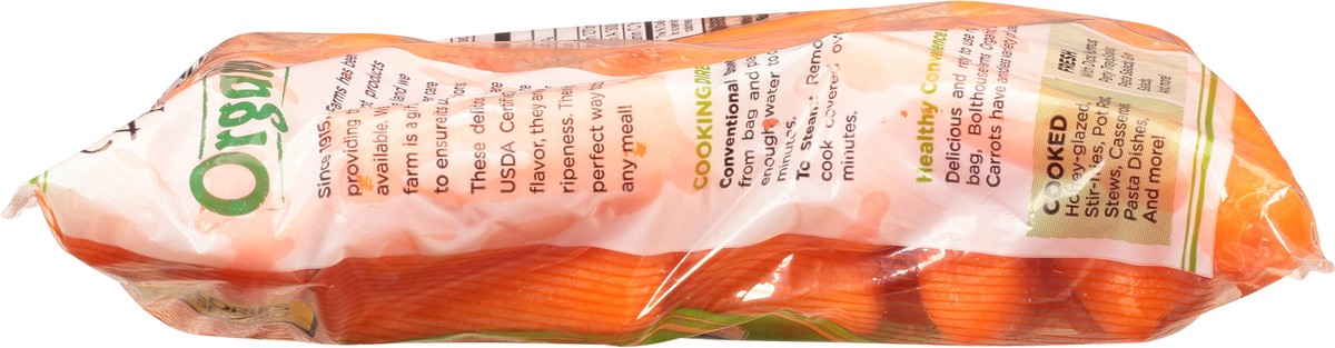 slide 12 of 12, Bolthouse Farms Organics Baby-Cut Carrots 1 lb, 1 lb