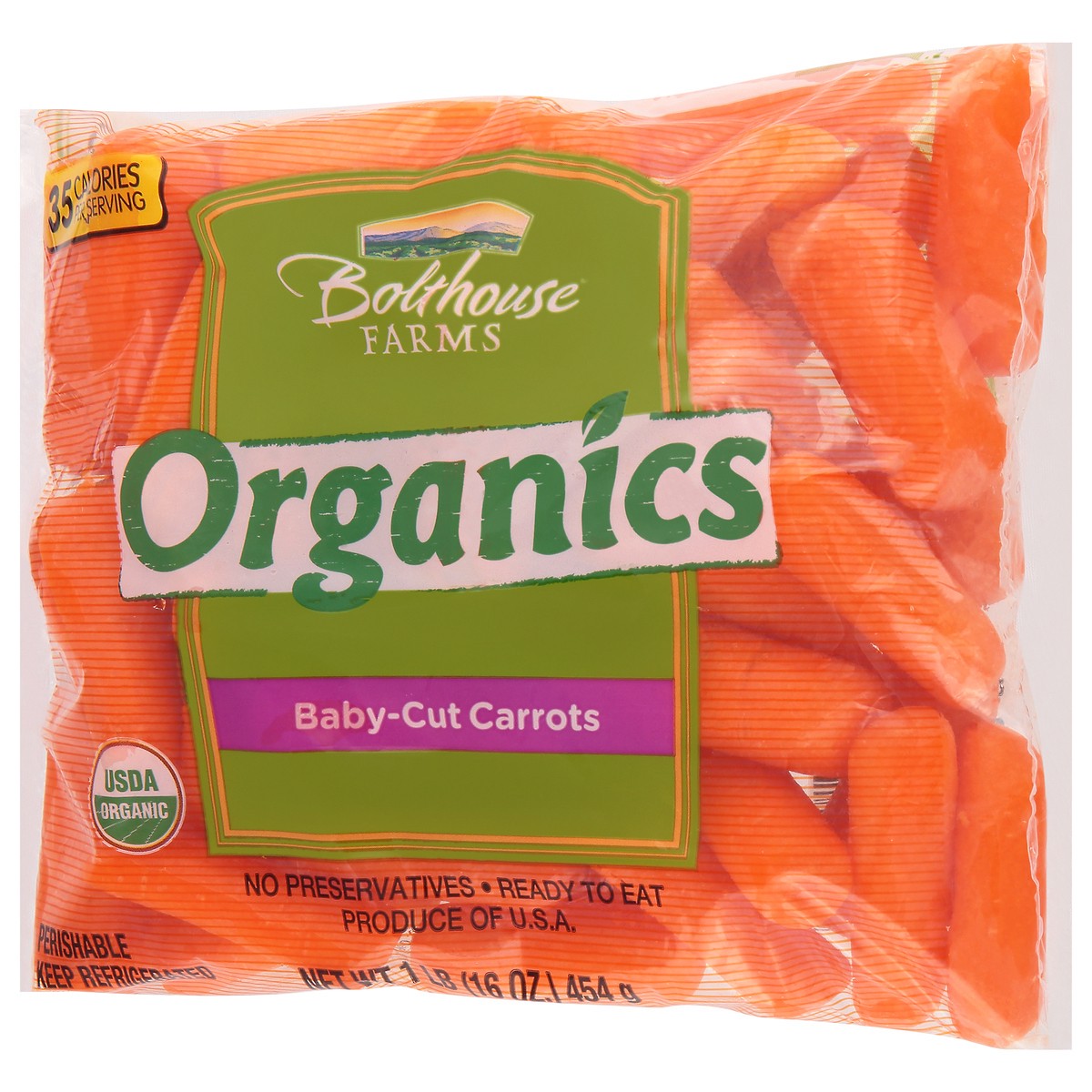 slide 3 of 12, Bolthouse Farms Organics Baby-Cut Carrots 1 lb, 1 lb