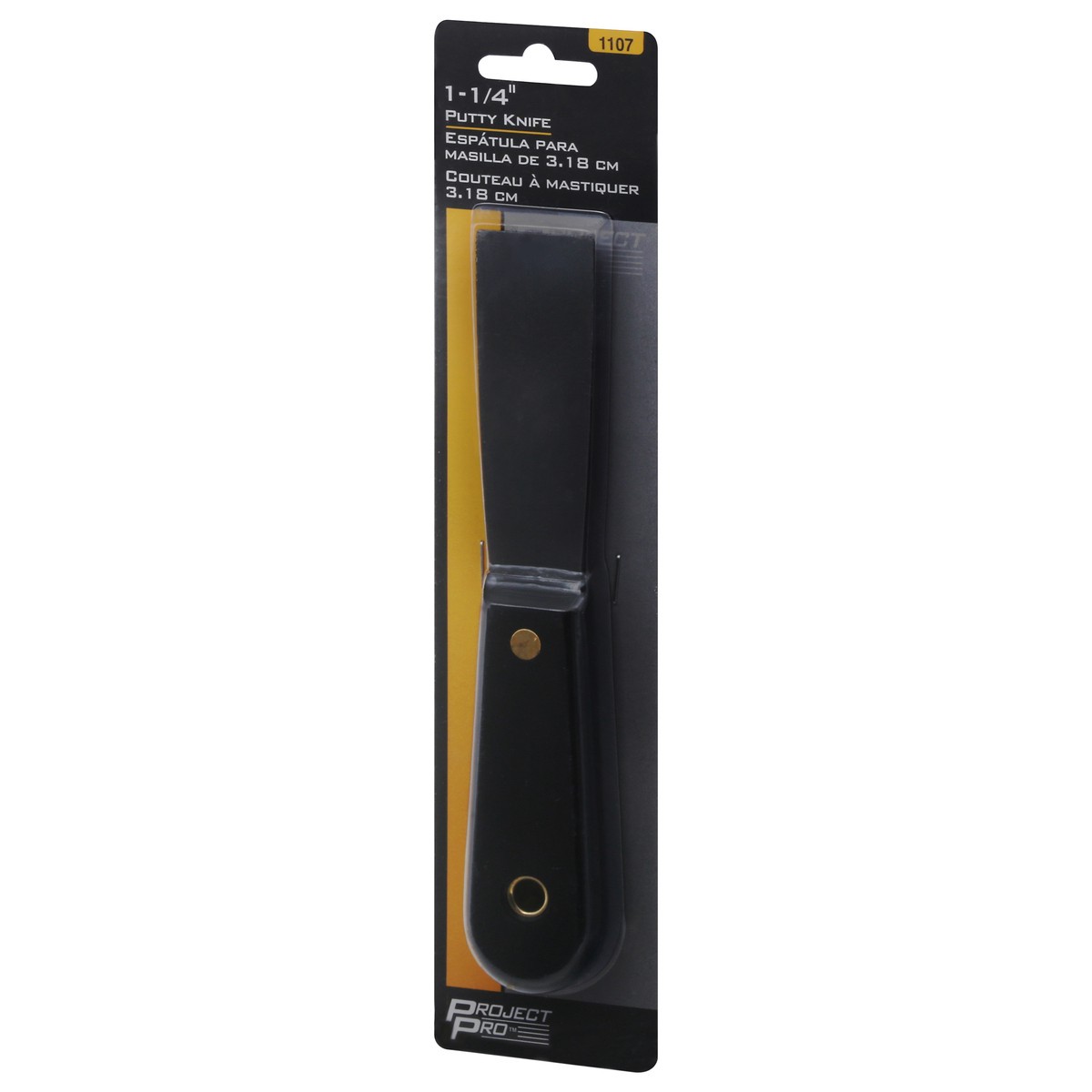 slide 7 of 9, Project Pro 1-1/4 Inches Putty Knife 1 ea, 1 ct