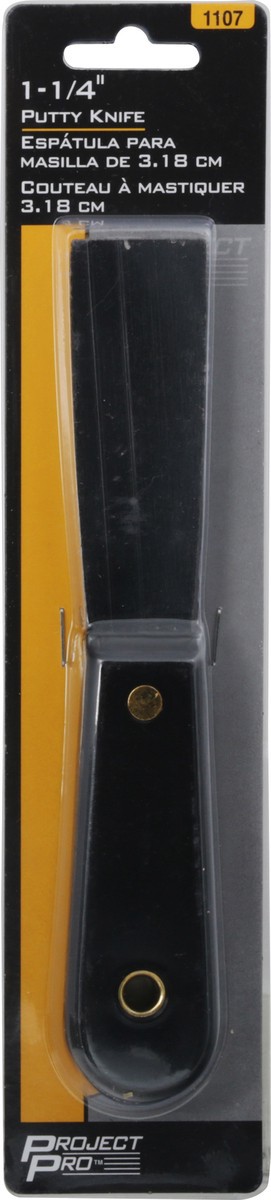slide 6 of 9, Project Pro 1-1/4 Inches Putty Knife 1 ea, 1 ct