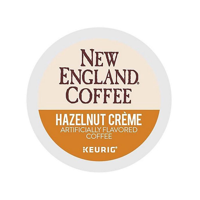 slide 1 of 6, New England Coffee New England Hazelnut Creme Coffee Keurig K-Cup Pods, 18 ct