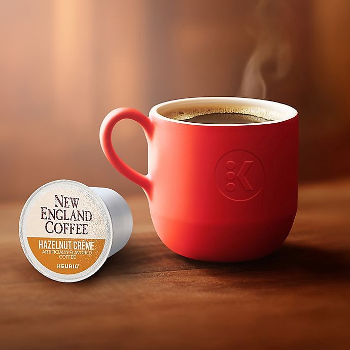 slide 5 of 6, New England Coffee New England Hazelnut Creme Coffee Keurig K-Cup Pods, 18 ct