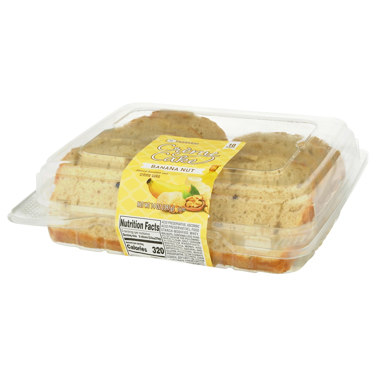 slide 6 of 14, Se Grocers Slcd Bannut Crm Loaf, 14 oz