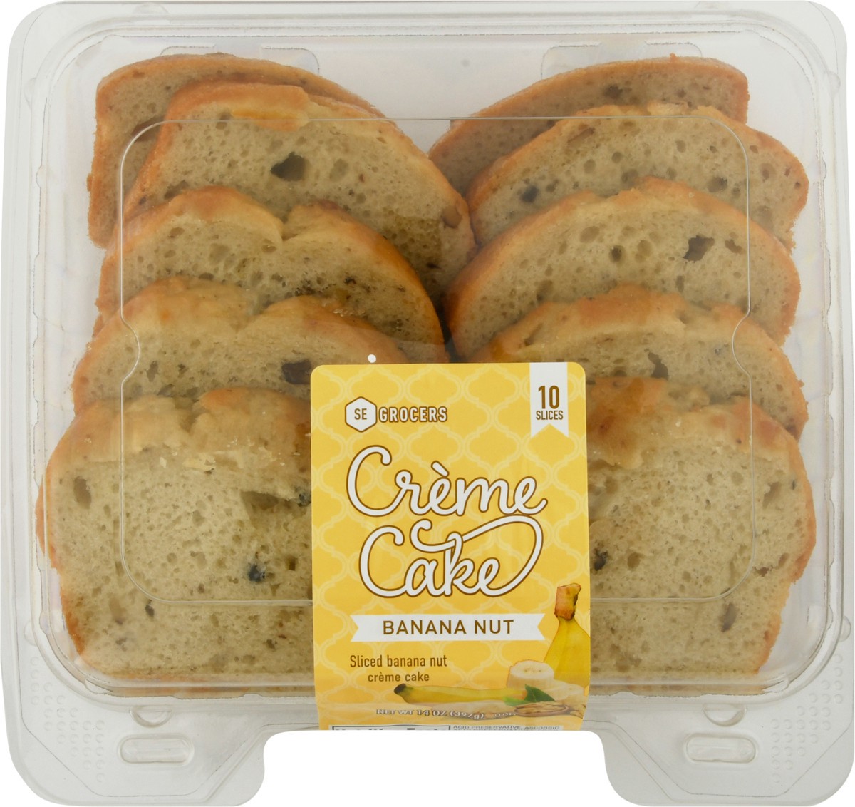 slide 2 of 14, Se Grocers Slcd Bannut Crm Loaf, 14 oz