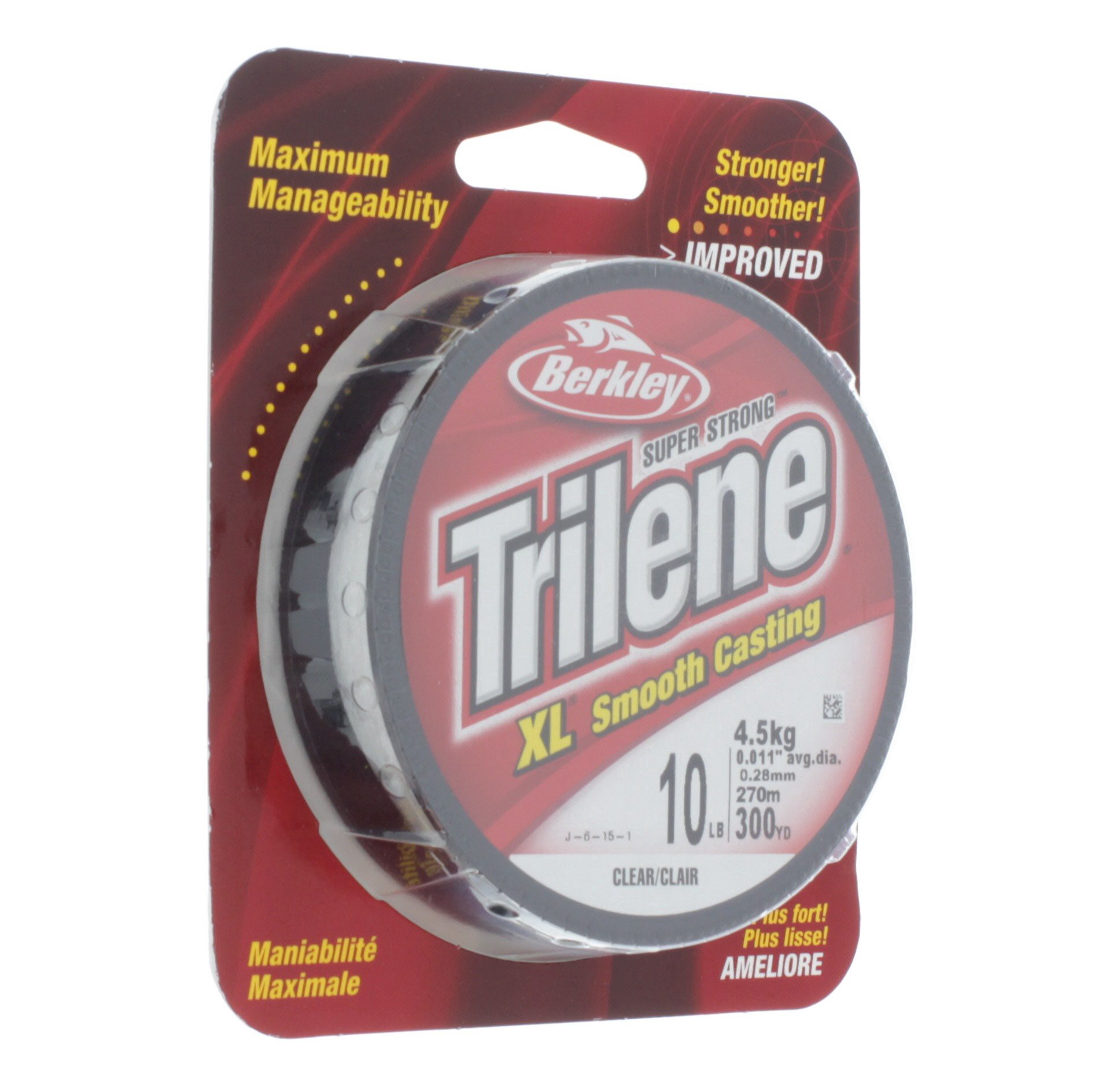 slide 1 of 1, Berkley XL Smooth Casting Trilene 10lb, 10 lb
