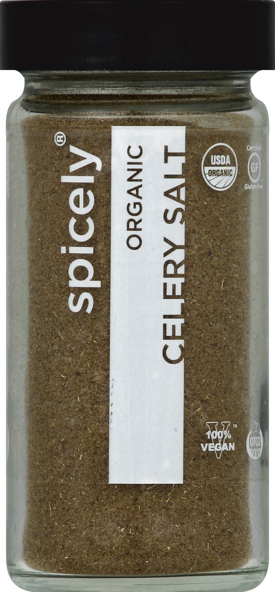 slide 2 of 2, Spicely Organic Spices Celery Salt 2.4 oz, 2.4 oz