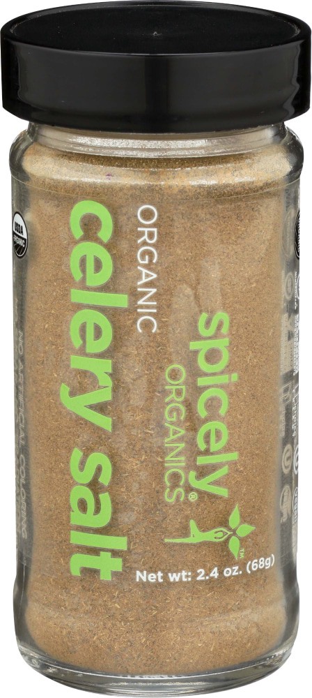 slide 1 of 2, Spicely Organic Spices Celery Salt 2.4 oz, 2.4 oz