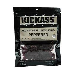 Kickass All Natural Peppered Premium Beef Jerky