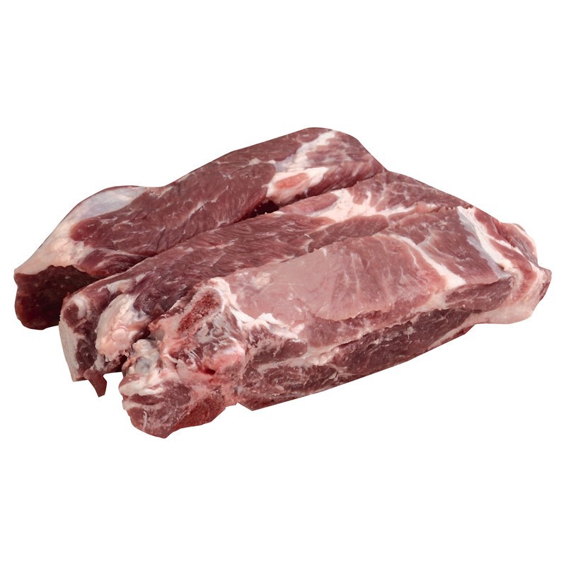 slide 1 of 1, Giant Eagle Pork Loin Ribs, Country Style, Bone In, per lb