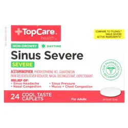 TopCare Sinus Congestion And Pain