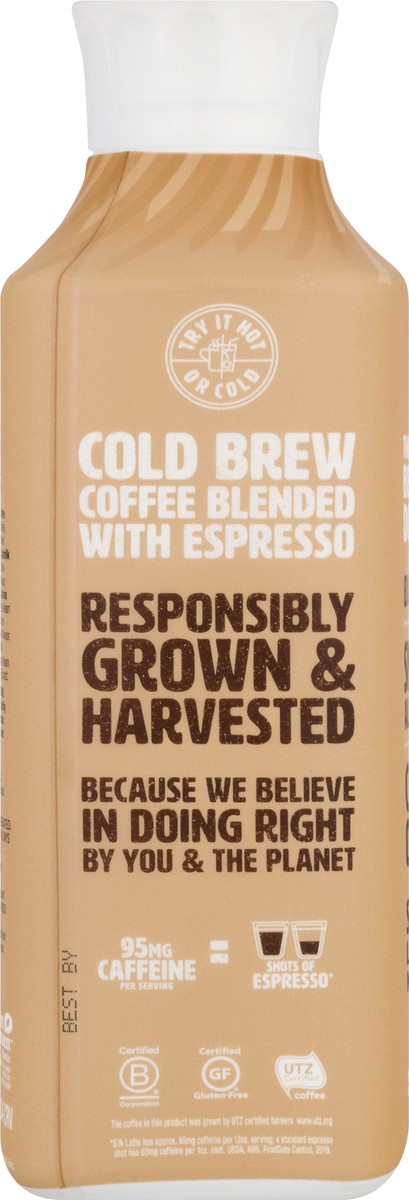 slide 10 of 10, Silk Dairy Free Espresso Almond & Oat Latte Coffee Beverage 48 oz, 48 oz