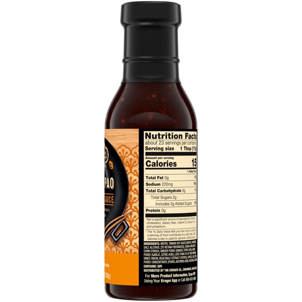 slide 2 of 3, Private Selection Kung Pao Stir Fry Sauce, 13.8 oz