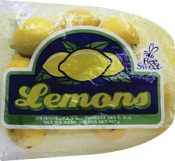 Bee Sweet Organic Lemons 2 lb