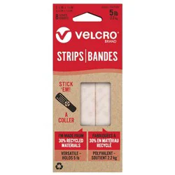 Velcro Brand Eco Velcro Strips - 8 Pack