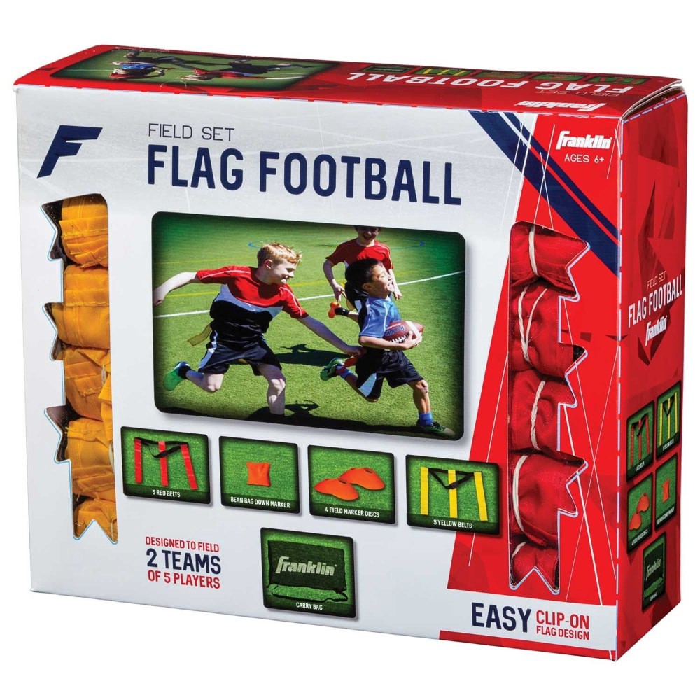 slide 2 of 2, Franklin Ten Player Flag Football Set, 1 ct