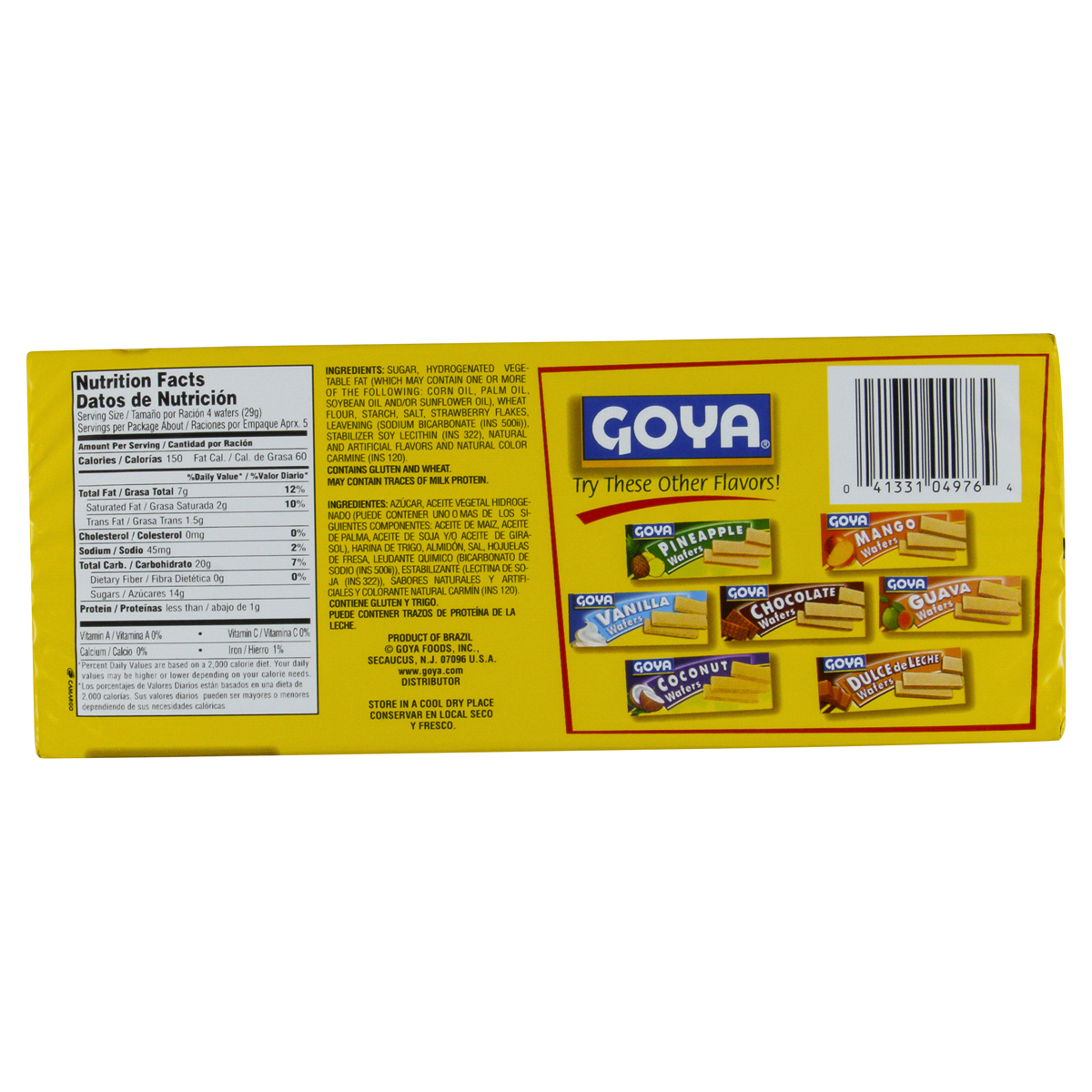 slide 2 of 2, Goya Strawberry Wafers, 5.6 oz