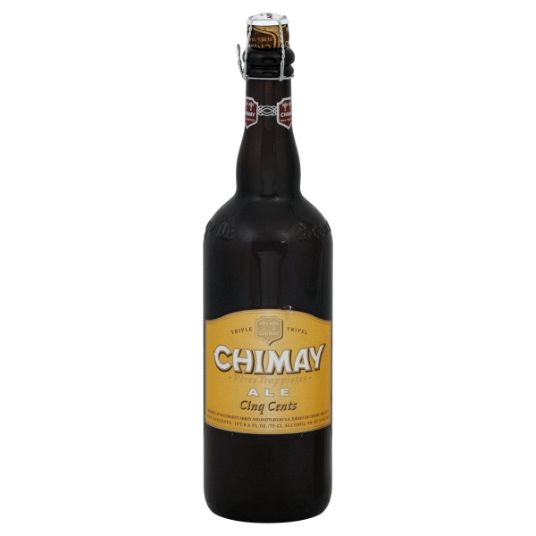 slide 1 of 2, Chimay Cinq Cents Ale, 750 ml btl