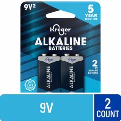 Kroger Alkaline 9V Batteries