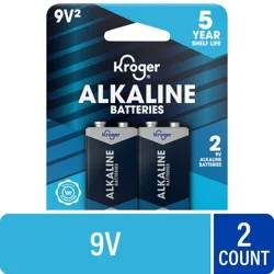 Kroger Alkaline 9V Batteries
