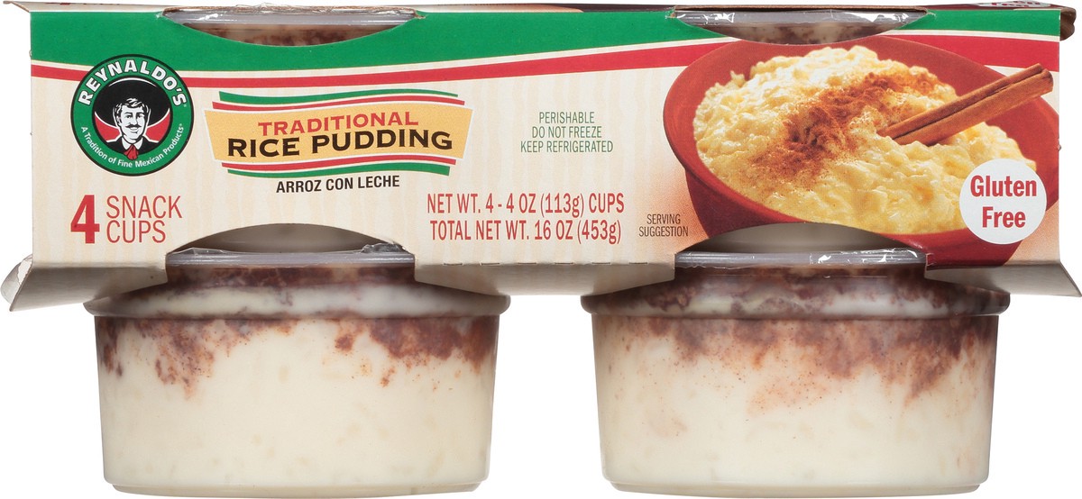 slide 8 of 13, Reynaldo's Reynaldos Rice Pudding Snacks 4Pk, 16 oz