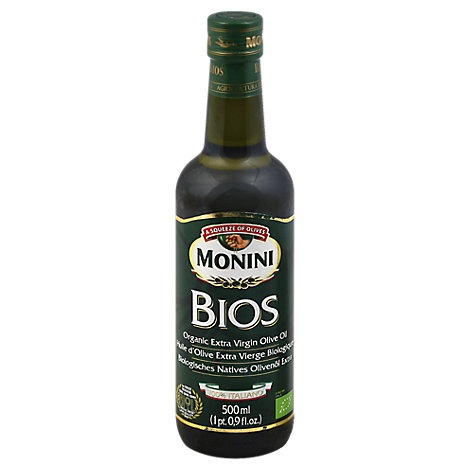 slide 1 of 1, Monini Organic Oil Olive Extra Virgin Bios, 16.9 fl oz