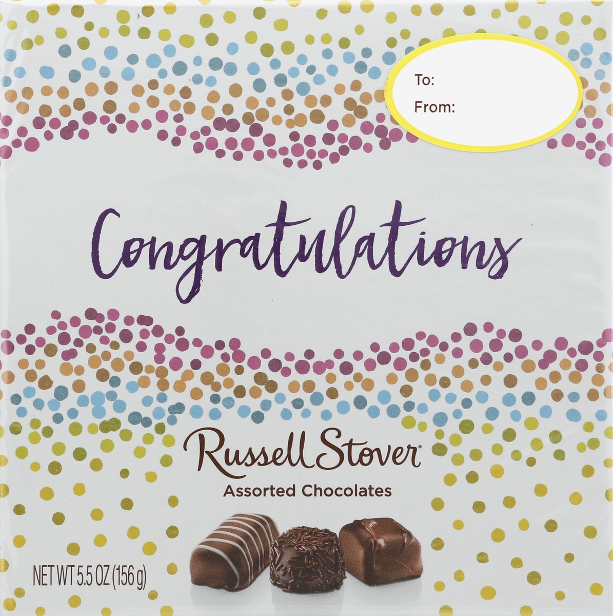 slide 1 of 4, Russell Stover Chocolates 10 ea, 5.5 oz