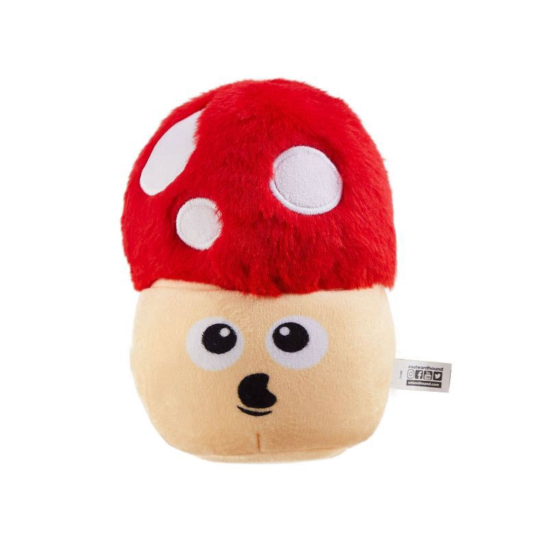slide 5 of 5, Outward Hound Nina Ottosson Snack Palz MushRoom Interactive Plush Puzzle with Treat Ball Dog Toys, Small, 1 ct